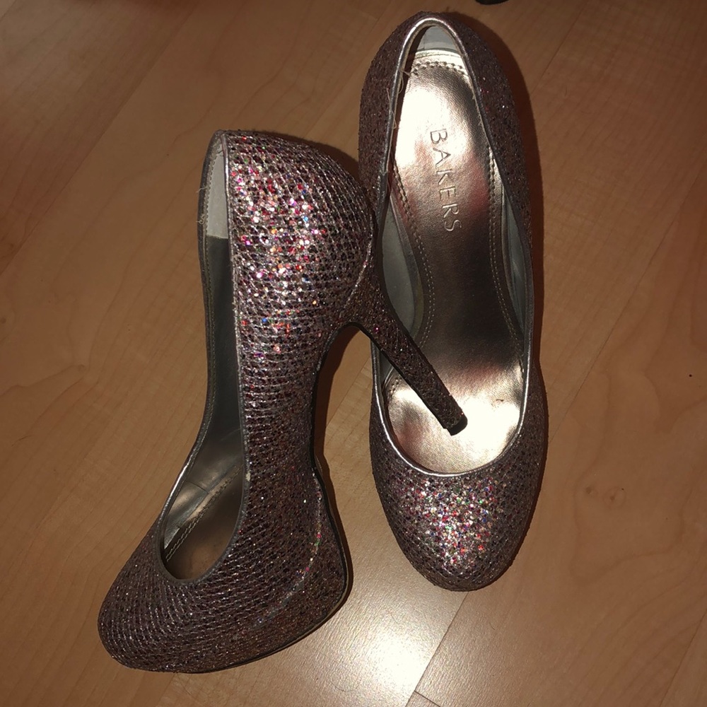 Multi color sparkle stiletto